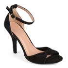 Journee Collection Quincy Women's High Heels, Size: 6.5, Black