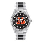Men's Game Time Cincinnati Bengals Heavy Hitter Watch, Silver