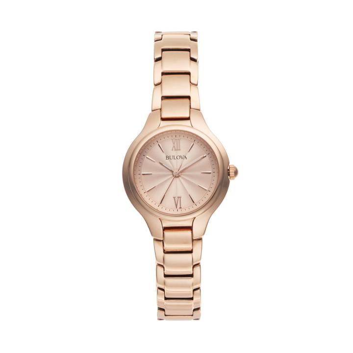 Bulova Women's Classic Stainless Steel Watch, Size: Small, Gold