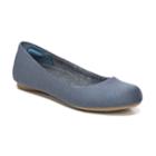 Dr. Scholl's Friendly 2 Women's Ballet Flats, Size: Medium (7.5), Dark Blue