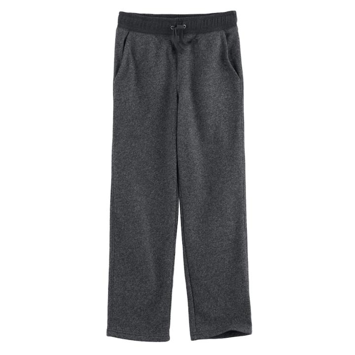 Boys 8-20 Urban Pipeline&reg; Fleece Varsity Pants, Size: Medium, Black