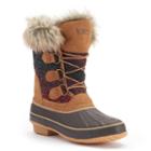 Totes Lynn Women's Winter Duck Boots, Size: Medium (8), Lt Beige