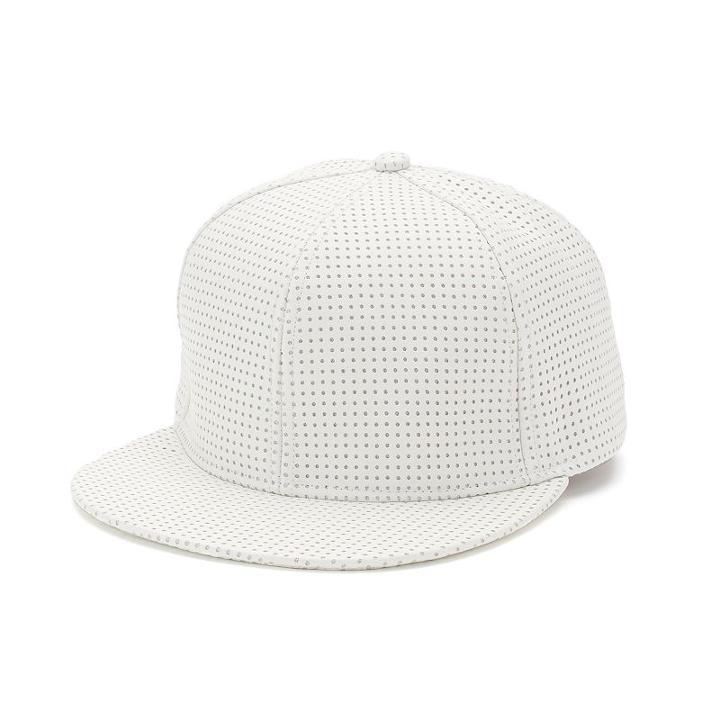 Madden Nyc Women's Perforated Dots Baseball Cap, Natural