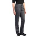 Women's Lee Freedom Straight-leg Pants, Size: 6 Avg/reg, Grey (charcoal)
