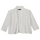 Girls 7-16 My Michelle Crochet Shrug, Girl's, Size: Medium, White Oth