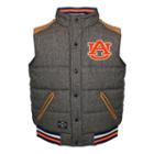 Men's Franchise Club Auburn Tigers Legacy Reversible Vest, Size: 4xl, Grey