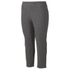 Juniors' Plus Size Joe B Checkered Zipper Ankle Pants, Teens, Size: 1xl, Oxford