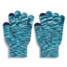 Women's So&reg; Space-dye Tech Knit Gloves, Dark Blue