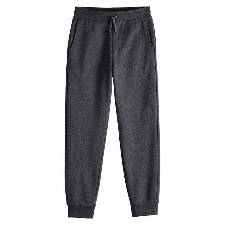 Boys 8-20 Tek Gear&reg; Ultra-soft Fleece Jogger Pants, Size: M(10-12), Oxford