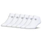 Boys Under Armour 6-pack No-show Socks, Size: 9-11, White