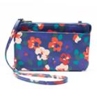 Apt. 9&reg; Baxter Rfid-blocking Double Entry Crossbody Wallet, Women's, Dark Blue