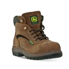 John Deere Women's Waterproof Hiking Boots, Size: 8.5 Wide, Brown