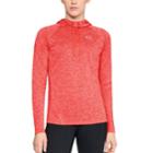 Women's Under Armour Tech Twist Long Sleeve Hoodie, Size: Small, Orange