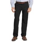 Men's Izod Classic-fit Performance Flat-front Pants, Size: 38x29, Black