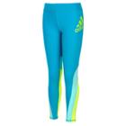 Girls 7-16 Adidas Climalite Dynamic Leggings, Size: Large, Turquoise/blue (turq/aqua)