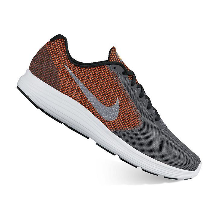Nike Revolution 3 Men's Running Shoes, Size: 10, Dark Grey
