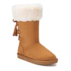 So&reg; Regina Girls' Winter Boots, Size: 12, Brown