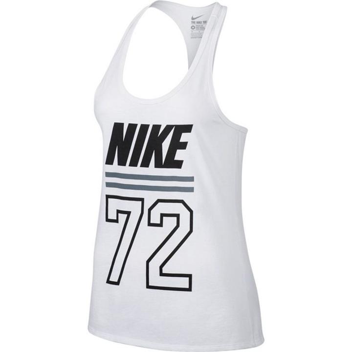 Women's Nike Varsity 72 Graphic Tank Top, Size: Medium, White