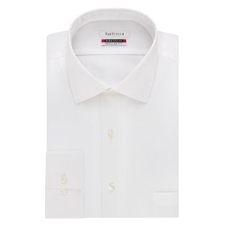 Big & Tall Van Heusen Flex-collar Dress Shirt, Men's, Size: 18 34/5b, White