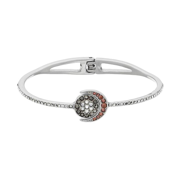 Simply Vera Vera Wang Simulated Crystal Circle & Moon Bracelet, Women's, Multicolor