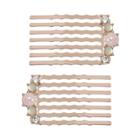 Lc Lauren Conrad Runway Collection Simulated Opal Hair Comb Set, Women's, White