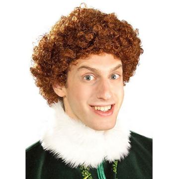 Adult Buddy The Elf Costume Wig, Brown