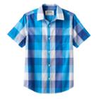 Boys 8-20 Urban Pipeline&reg; Buffalo Check Button-down Shirt, Boy's, Size: Xl, Dark Blue