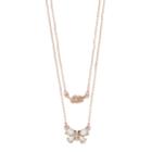 Lc Lauren Conrad Butterfly Pendant Necklace, Women's, Gold
