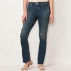 Women's Lc Lauren Conrad Barely Bootcut Jeans, Size: 4, Med Blue