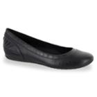 Easy Street Crista Women's Ballet Flats, Size: 6, Grey (charcoal)