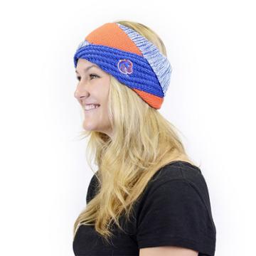 Women's Zoozatz Boise State Broncos Criss-cross Headband, Multicolor