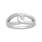 Love 360 14k Gold Wedding Ring, Adult Unisex, Size: 6, White