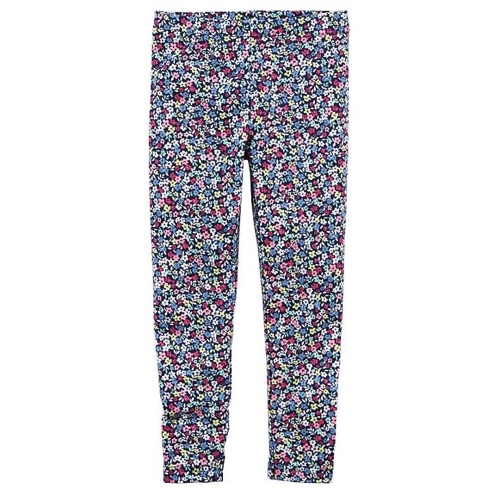 Carter's, Girls 4-8 Printed Leggings, Girl's, Size: 4, Ovrfl Oth