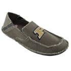Men's Purdue Boilermakers Cazulle Canvas Loafers, Size: 10, Brown