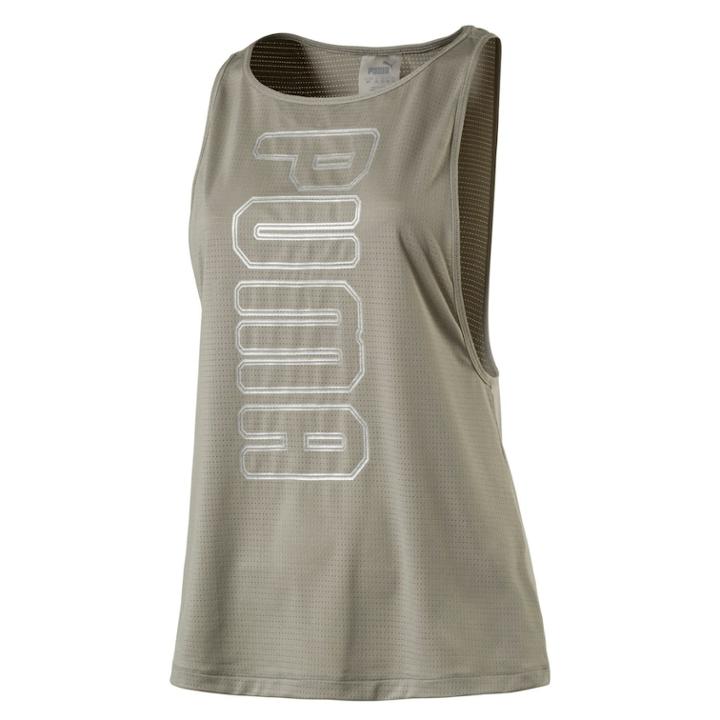 Women's Puma Spark Running Tank, Size: Large, Grey