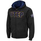 Men's Utep Miners Full-zip Fleece Hoodie, Size: Xxl, Grey