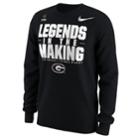 Men's Nike Georgia Bulldogs College Football Playoffs Legends In The Making Long-sleeve Tee, Size: Large, Team