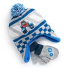 Toddler Boy Blaze & The Monster Machines Trapper Hat & Mittens Set, Oxford