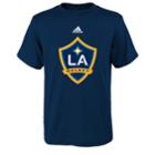Boy's 8-20 Adidas Los Angeles Galaxy Logo Tee, Size: S 8, Blue (navy)