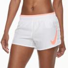 Women's Nike 10k Gx 2 Running Shorts, Size: Large, White