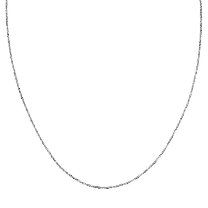 Primrose Sterling Silver Twisted Chain Necklace - 20 In, Women's, Size: 20, Grey