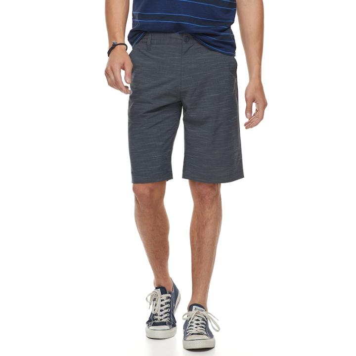 Men's Burnside Stretch Hybrid Ottoman Shorts, Size: 36, Med Blue