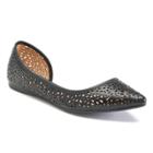 Apt. 9&reg; Satisfy Women's Pointed-toe D'orsay Flats, Size: 6, Oxford