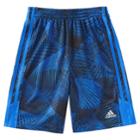 Boys 4-7x Adidas Amplified Abstract Shorts, Size: 6, Med Blue