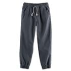 Boys 4-10 Jumping Beans&reg; Canvas Jogger Pants, Size: 4, Dark Grey