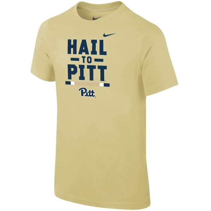 Boys 8-20 Nike Pitt Panthers Local Verbiage Tee, Size: L 14-16, Gold
