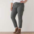 Plus Size Sonoma Goods For Life&trade; Pull-on Skinny Pants, Women's, Size: 18 W, Grey