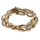 Marquise Multi Strand Stretch Bracelet, Women's, Gold