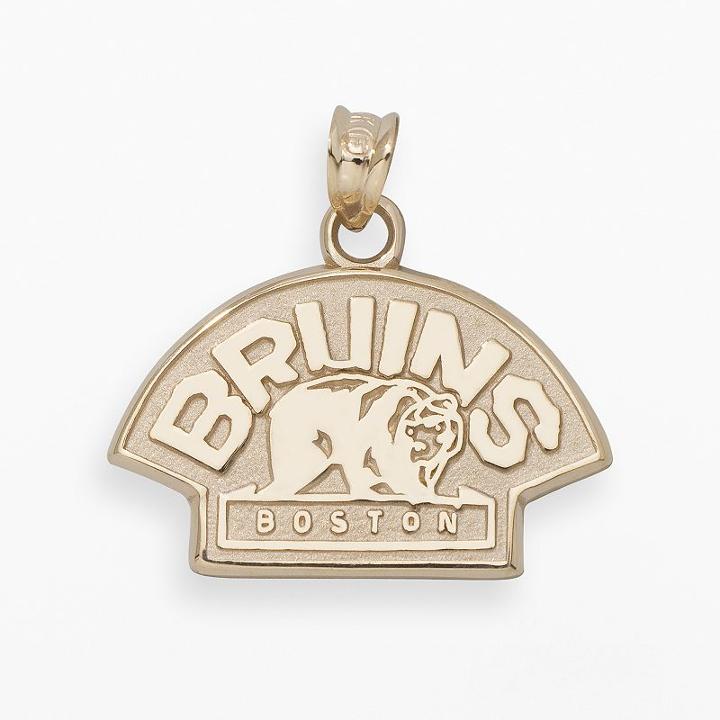 Logoart Boston Bruins 14k Gold Logo Charm, Adult Unisex, Yellow