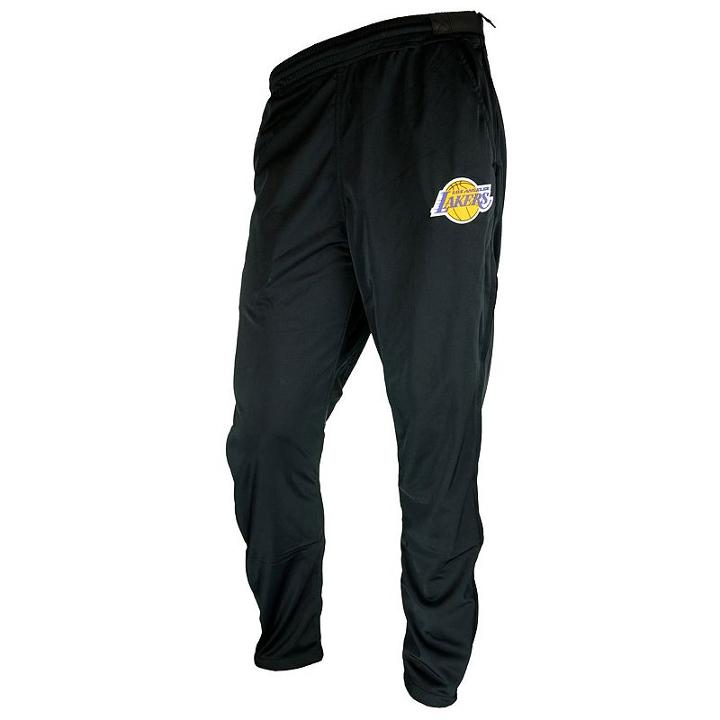 Men's Zipway Los Angeles Lakers Tricot Pants, Size: Large, Black
